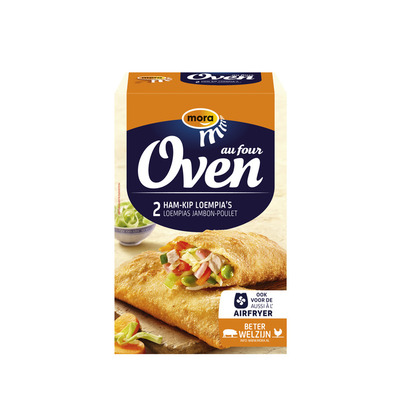 Mora Oven ham-kip loempia's