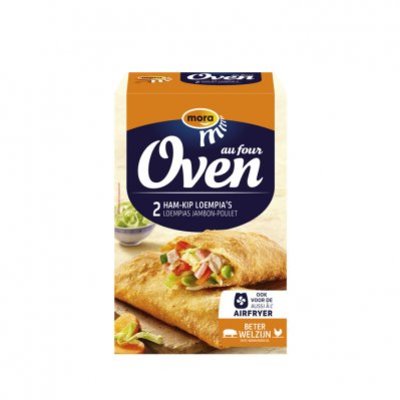 Mora Oven ham-kip loempia's