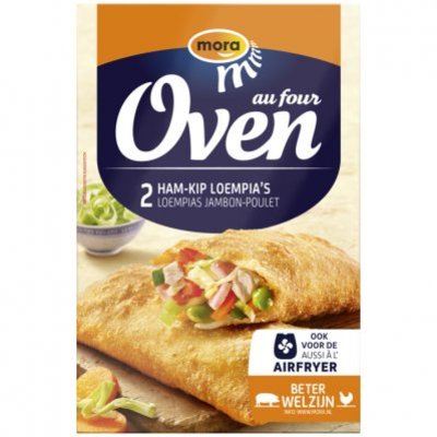 Mora Oven ham-kip loempia's