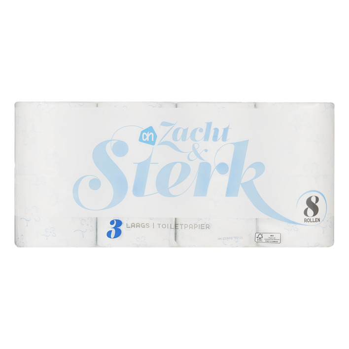 Huismerk Zacht & sterk toiletpapier 3-laags