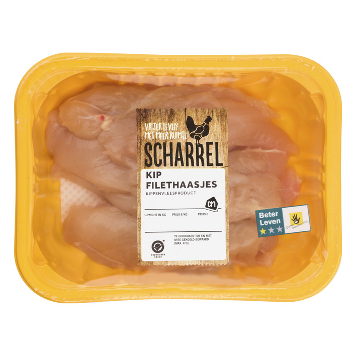 Huismerk Scharrel kiphaasjes naturel