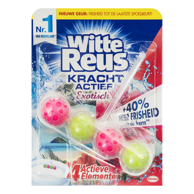 Witte Reus Kracht actief exotisch
