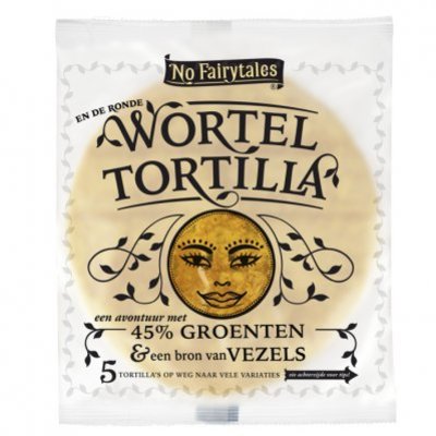 No Fairytales Wortel tortilla wrap