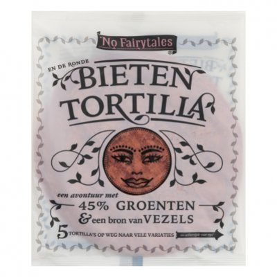 No Fairytales Bieten tortilla wrap