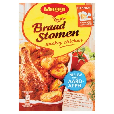 Maggi braadstomen maaltijdmix kip Gerookt