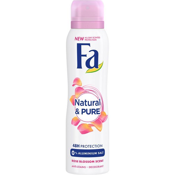 Fa Deospray naturel & pure light rose