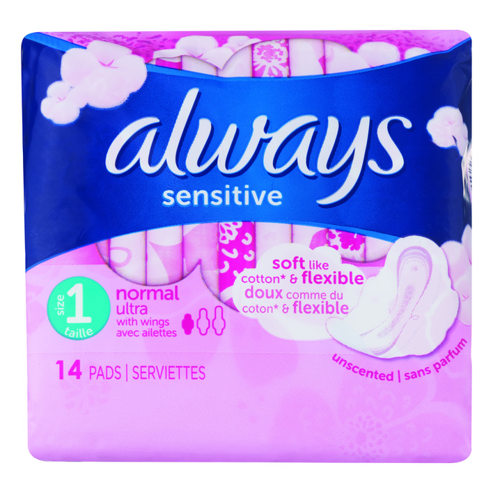Always Ultra sensitive normal maandverbanden