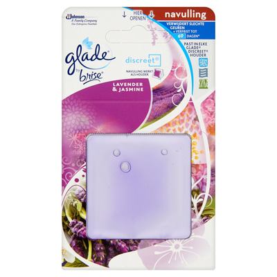 Glade Discreet lavendel/ jasmijn navul
