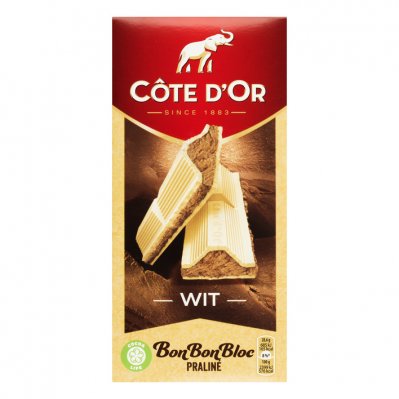 Côte d'Or Bonbonbloc praline wit