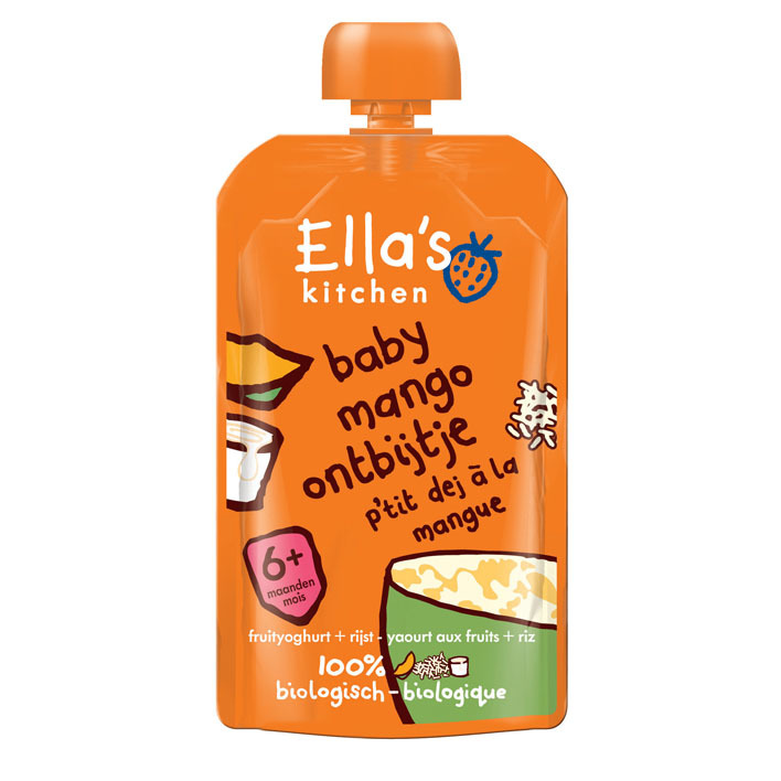 Ella's Kitchen Baby mango ontbijtje 6+ mnd