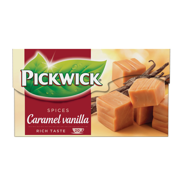 Pickwick Spices caramelised vanilla zwarte thee