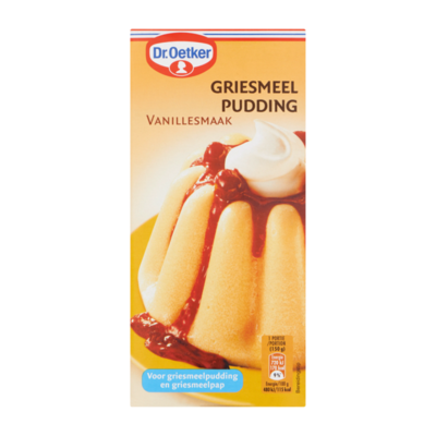 Dr. Oetker Griesmeelpudding Vanillesmaak