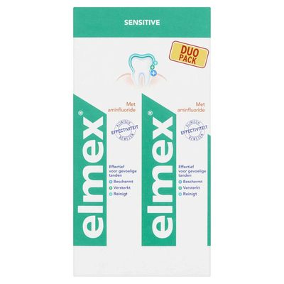Elmex Sensitive tandpasta voordeelpack