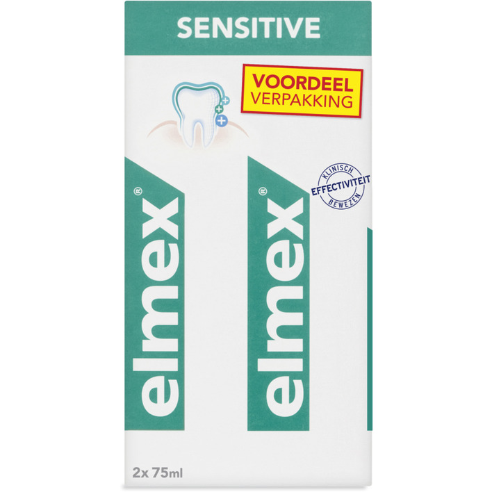 Elmex Sensitive tandpasta voordeelpak