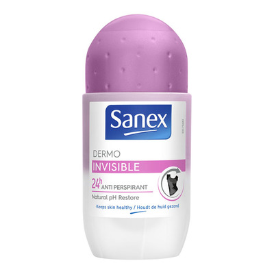 Sanex Dermo invisible deodorant roller