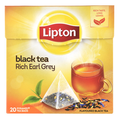 Lipton Zwarte thee rich earl grey