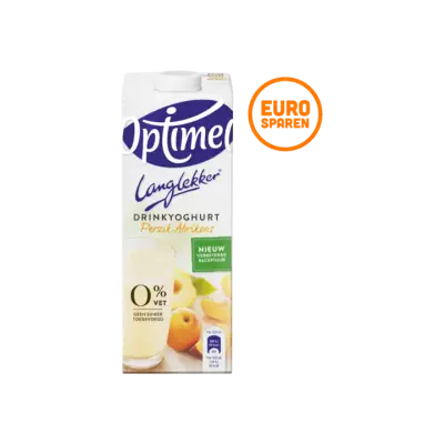 Optimel Langlekker Drinkyoghurt Perzik Abrikoos