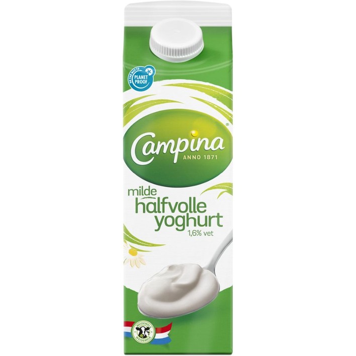 Campina Halfvolle milde yoghurt