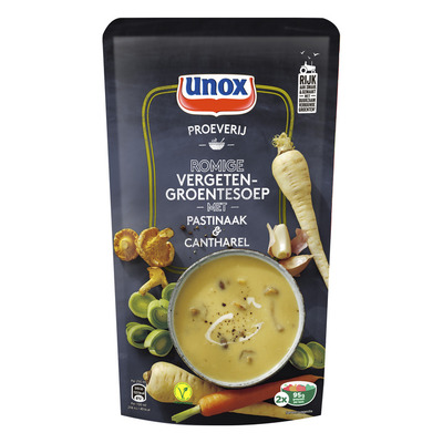 Unox Proeverij romige vergeten groenten soep