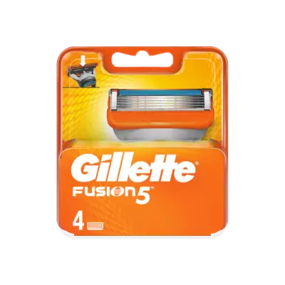 Gillette Fusion5 Scheermesjes Voor Mannen, 4 Navulmesjes