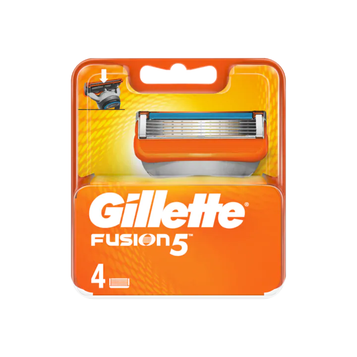 Gillette Fusion5 Scheermesjes Voor Mannen, 4 Navulmesjes