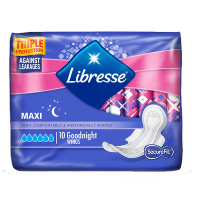 Libresse Maxi goodnight wing maandverband