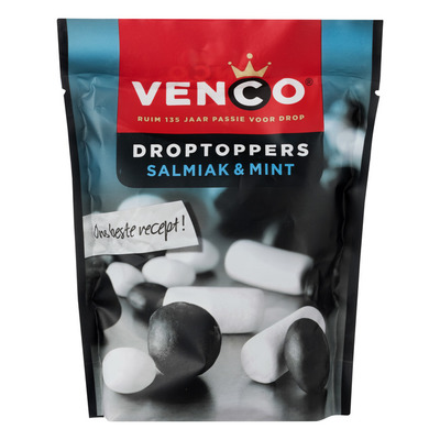 Venco Droptopper salmiak mint