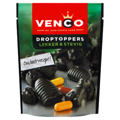 Venco Droptoppers Lekker & Stevig 276 g
