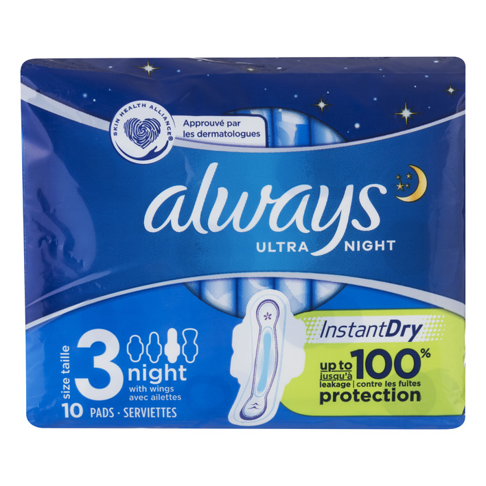 Always Ultra night (maat 3) maandverbanden