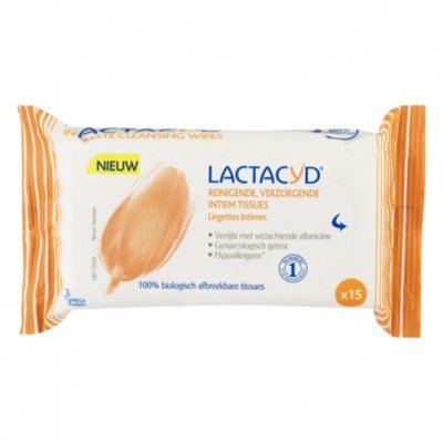 Lactacyd Verzorgende en reinigende intiem tissues