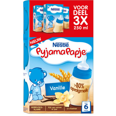 Nestlé Pyjamapapje vanille voordeel