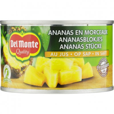 Del Monte Ananasblokjes op sap