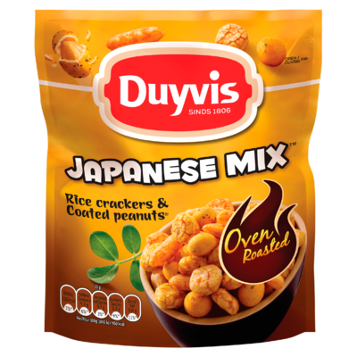 Duyvis Oven Roasted Japanse Borrel Mix 130 gr