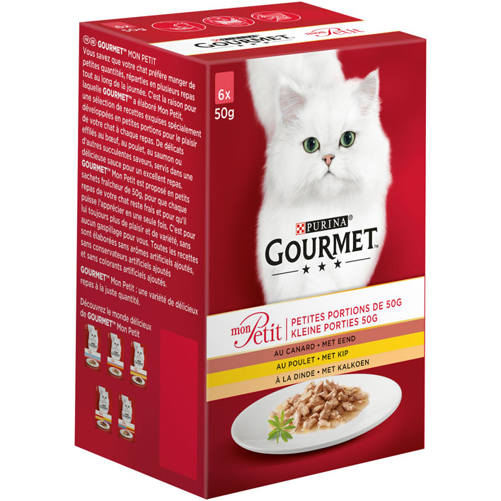 Gourmet Mon Petit kleine porties met gevogelte