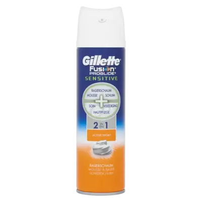 Gillette Fusion Proglide Sensitive 2 in 1 Scheerschuim