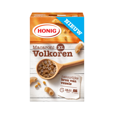 Honig Macaroni XL Volkoren