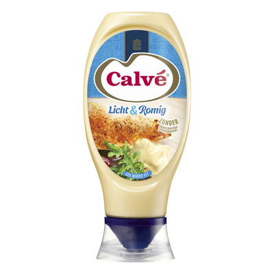 Calvé Saus squeeze mayonaise licht & romig
