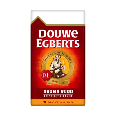 Douwe Egberts Aroma Rood Grove Maling Filterkoffie