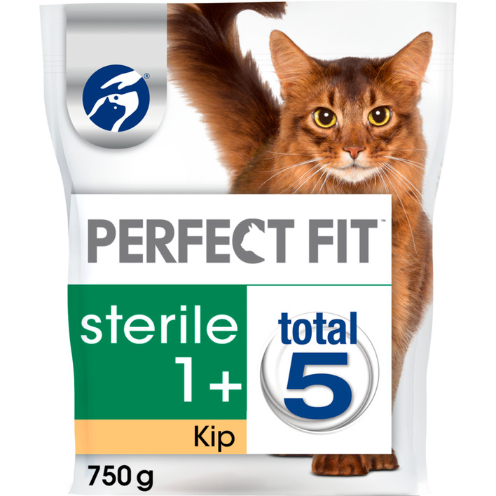 Perfect fit Kattenvoer droog kip sterile 1+ jaar