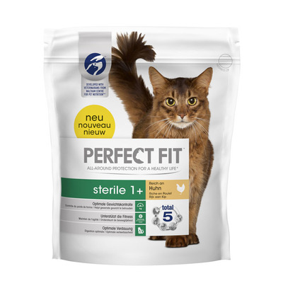 Perfect fit Kattenvoer droog kip sterile 1+ jaar