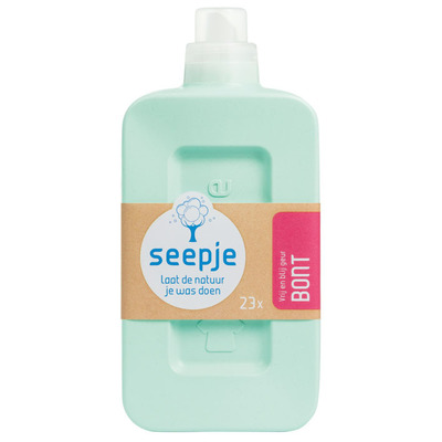 Seepje Wasmiddel bont vrij en blij geur