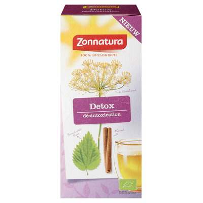 Zonnatura Detox verfrissende thee
