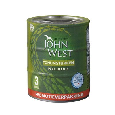 John West Tonijnstukken in olijfolie