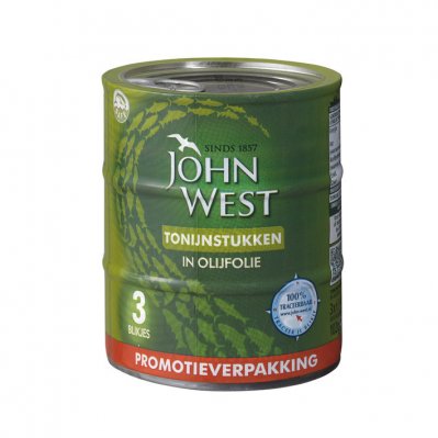 John West Tonijnstukken in olijfolie