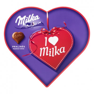 I love Milka hart