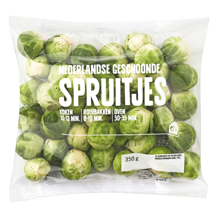 Huismerk Geschoonde spruitjes