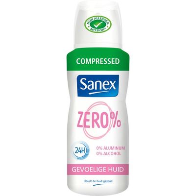 Sanex Zero% gevoelige huid deodorant spray