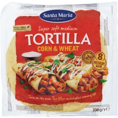 Santa Maria Corn & wheat tortilla