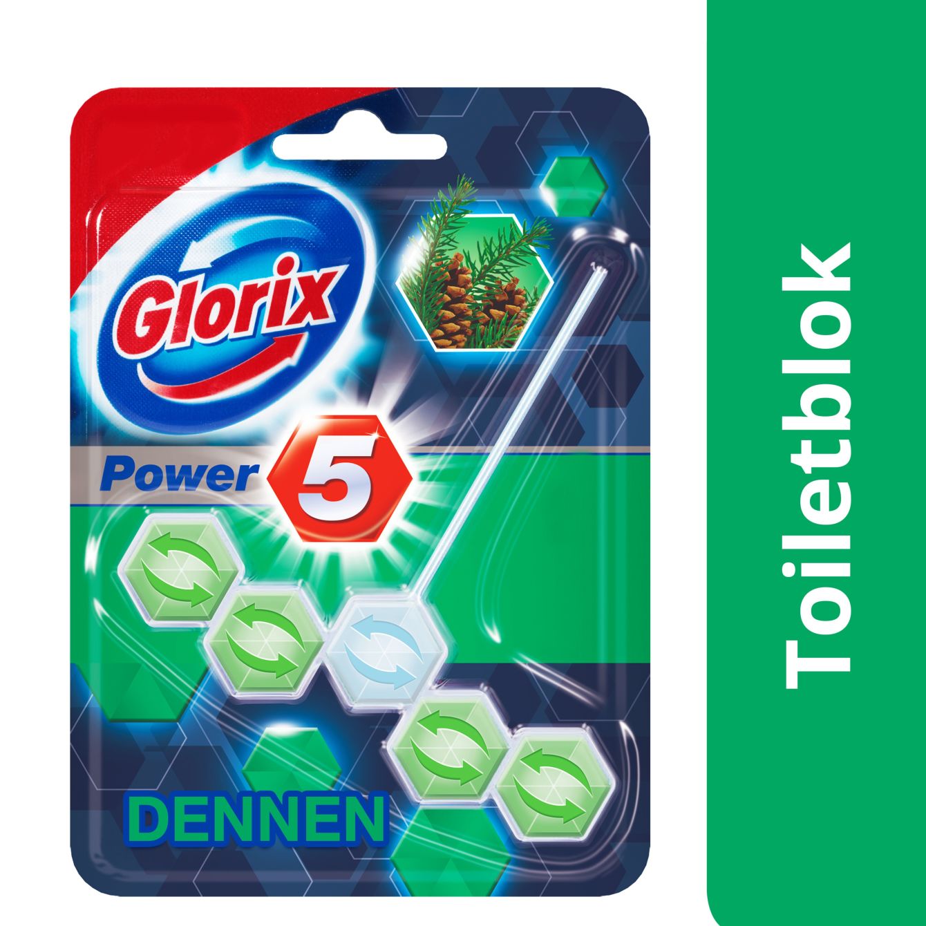 Glorix Power 5 Dennen Wc Blok
