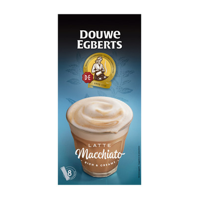 Douwe Egberts Verwenkoffie latte macchiato oploskoffie
